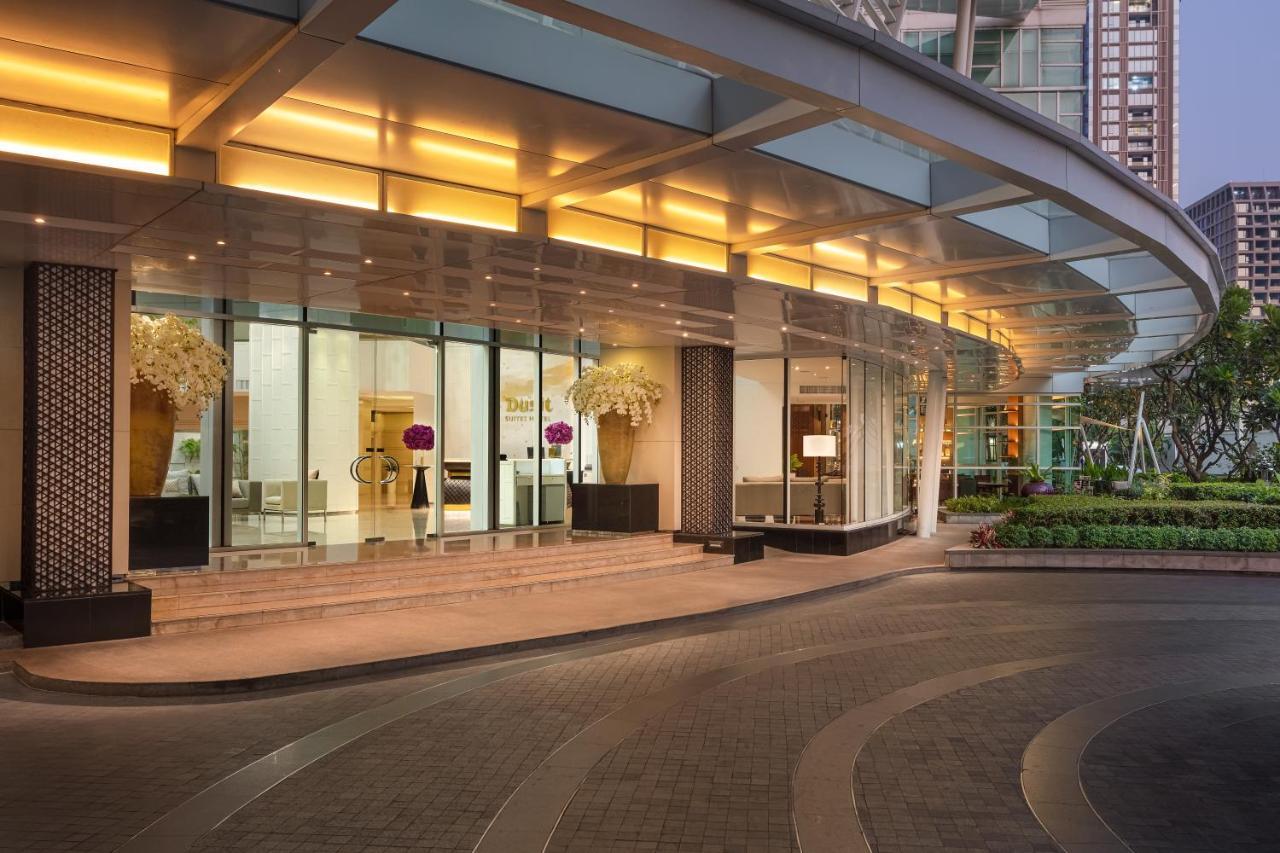 Dusit Suites Hotel Ratchadamri, Banguecoque Exterior foto The entrance of the hotel